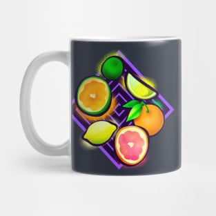 Lemonade geo violet Mug